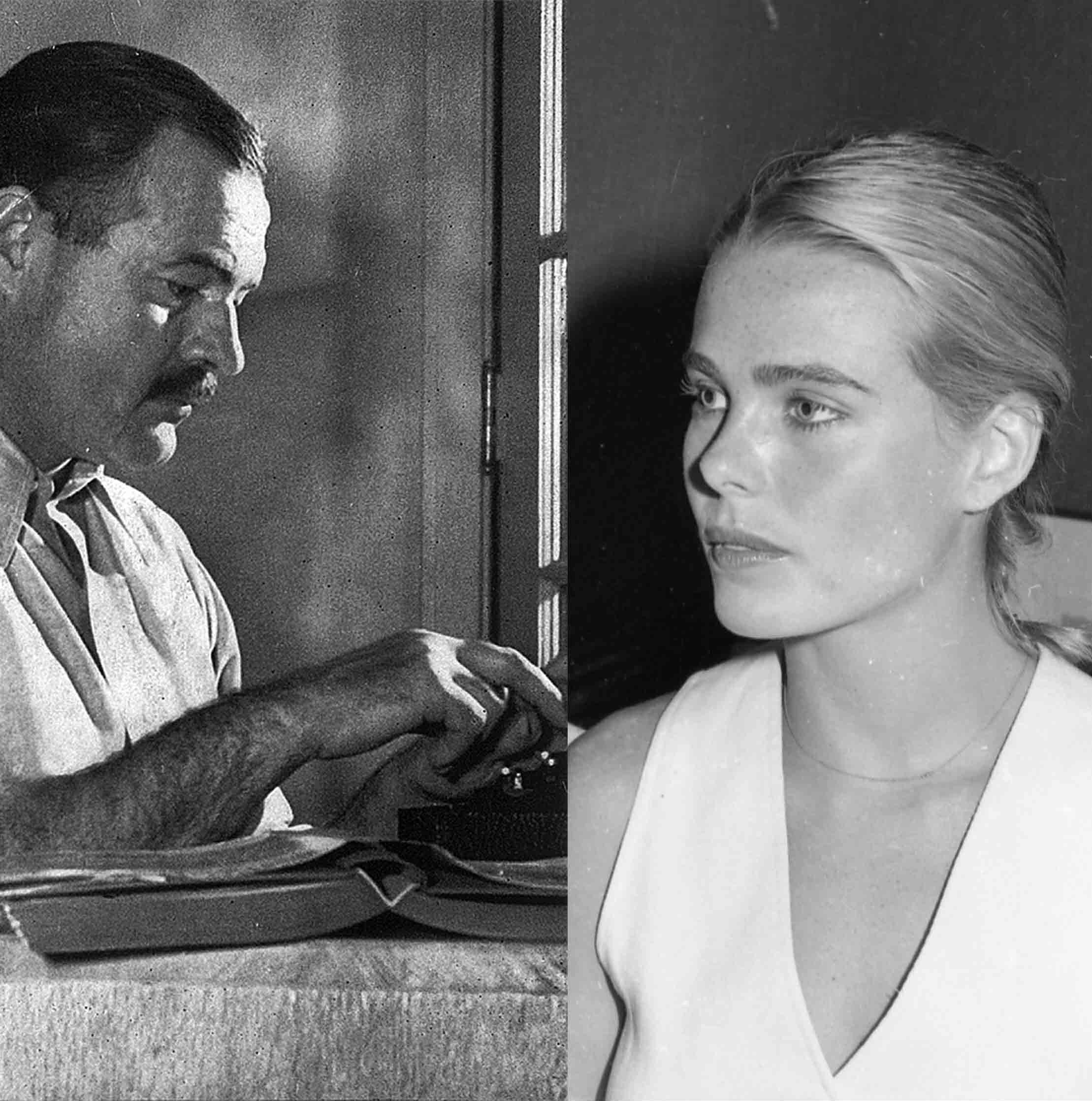 Ο συγγραφέας Έρνεστ Χεμινγουέι και η εγγονή του Μαργκό. Και οι δύο αυτοκτόνησαν όπως και οι υπόλοιποι της οικογένειας