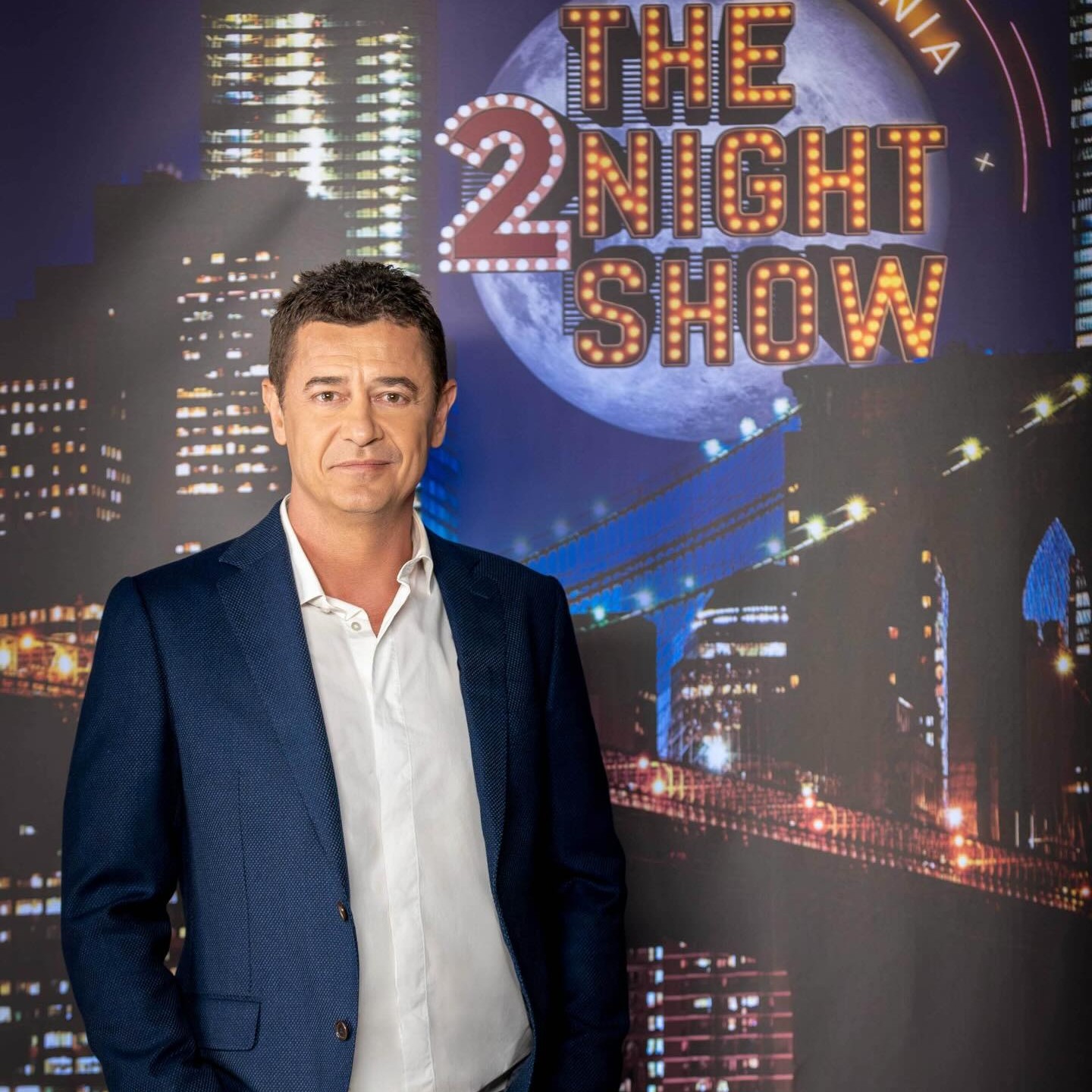Ο Αντώνης Σρόιτερ στην εκπομπή The 2night Show