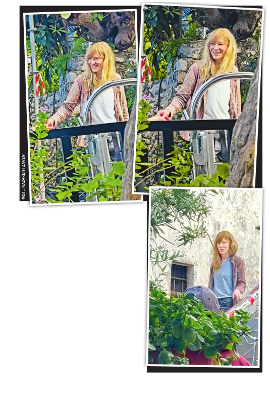 Η Cate Blansett στην Καρδαμύλη