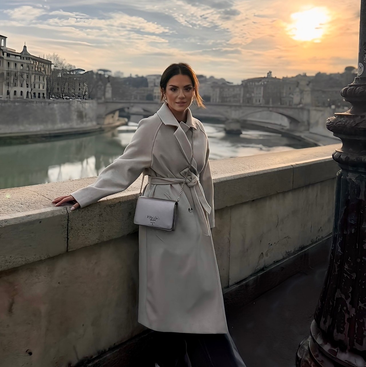 Η Βάσω Λασκαράκη στη Ρώμη