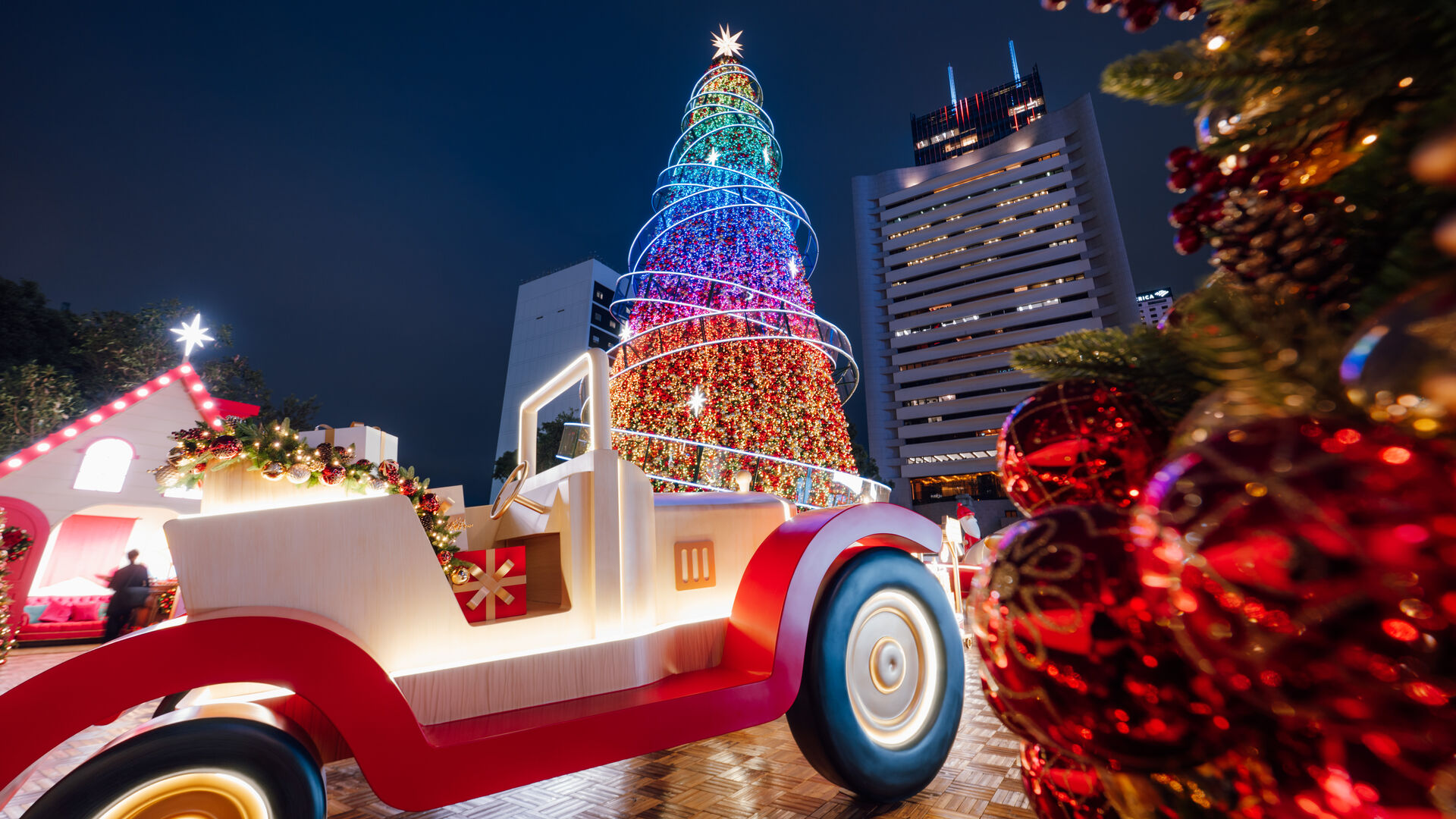 Xριστουγεννιάτικη αγορά στο Χογκ Κονγκ