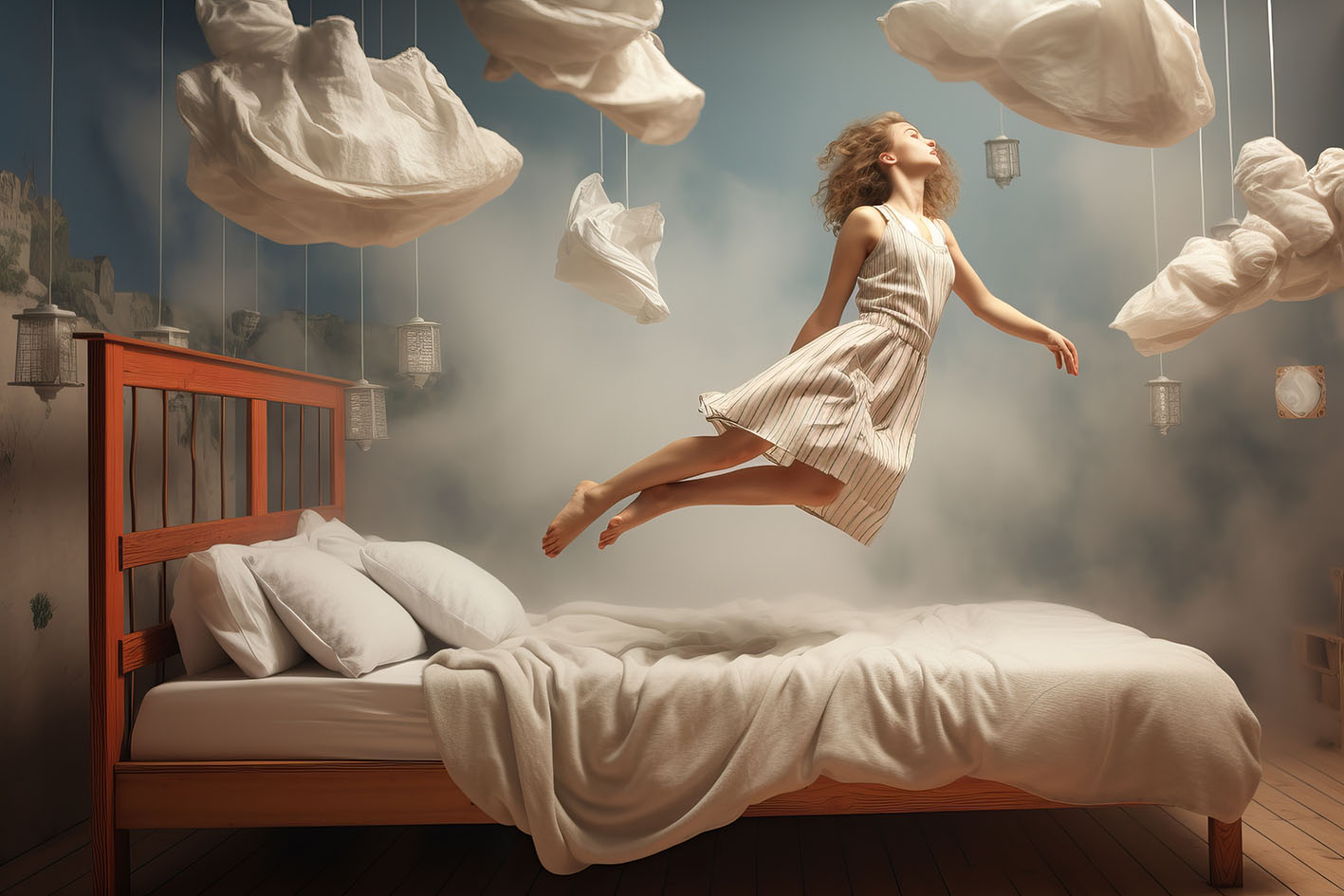 Γυναίκα ονειρεύεται