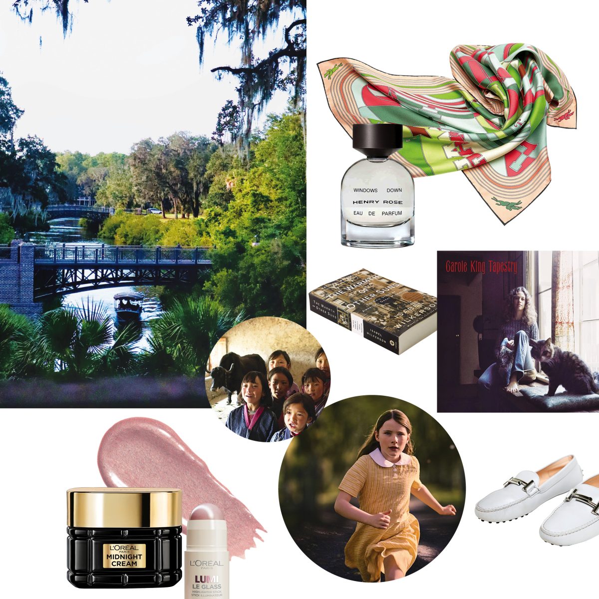 κολλάζ με μόδα και ομορφιά