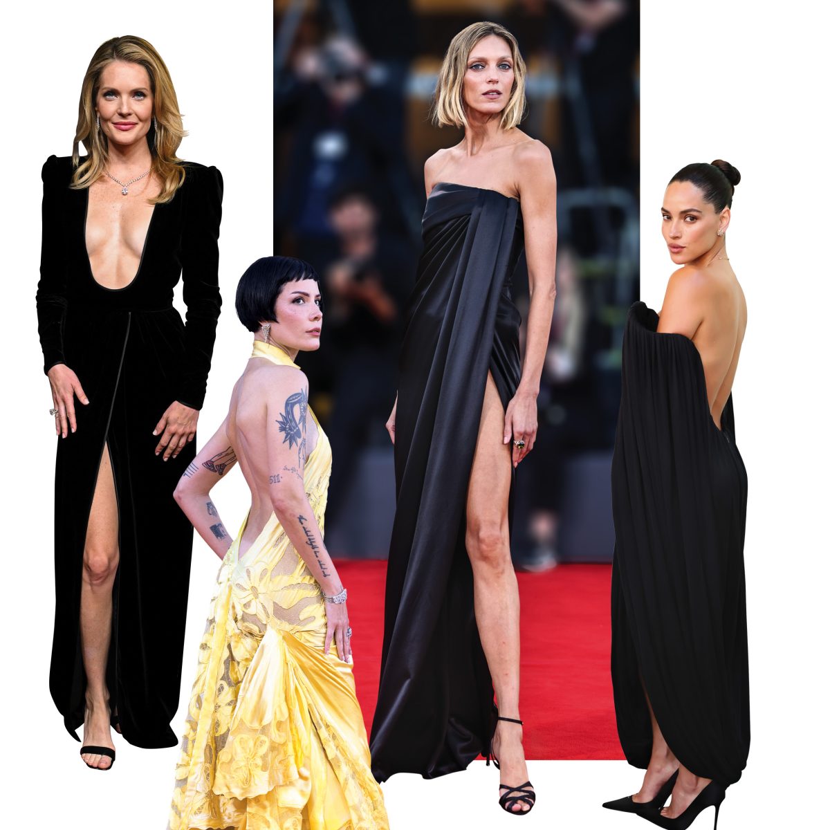 διάσημες με φορέματα