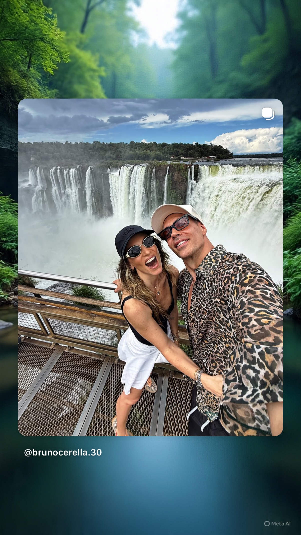 Αθηνά Οικονομάκου και Bruno Cerella στην Αργεντινή