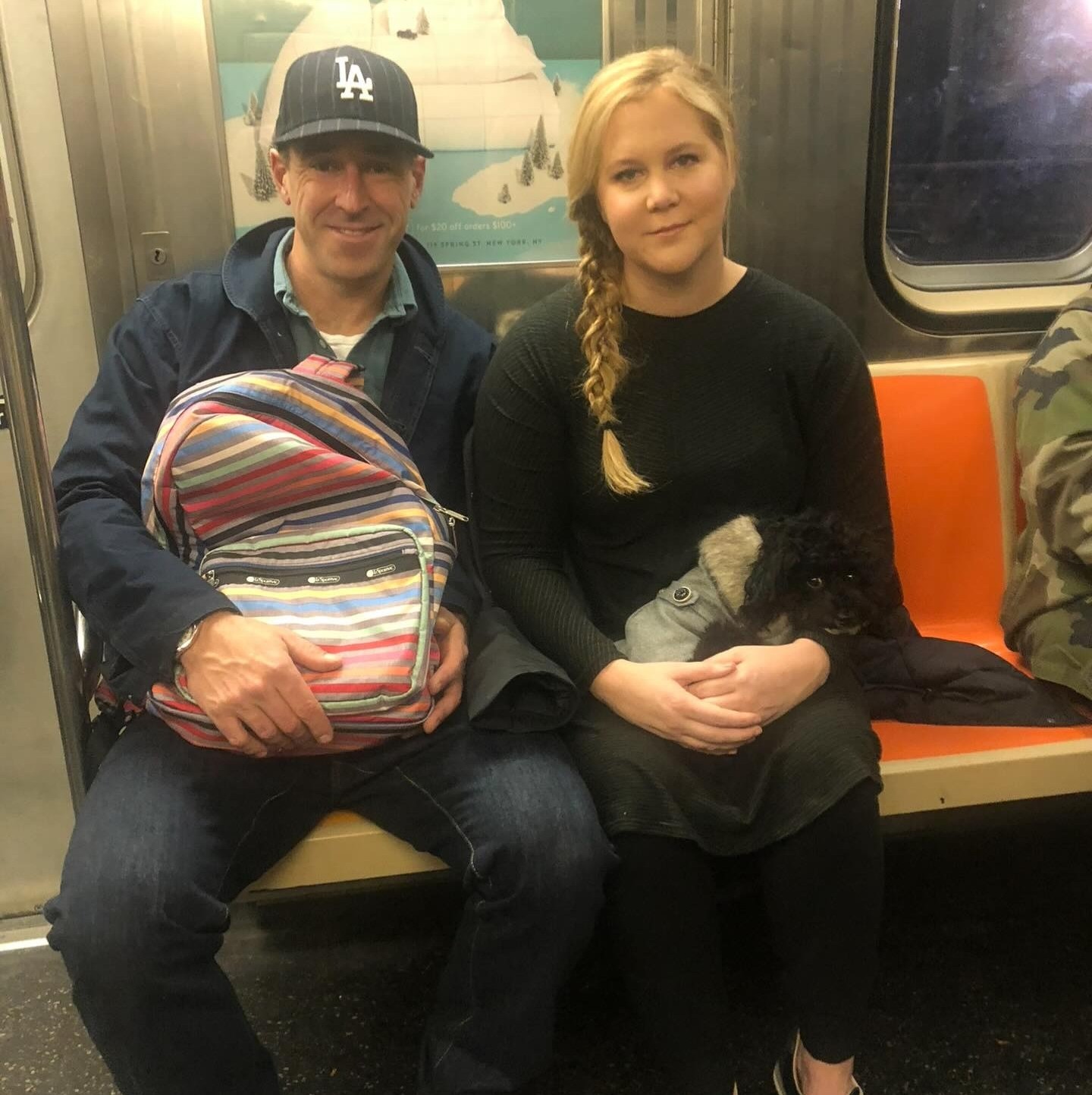 H Amy Schumer και ο σύζυγός της, Chris Fisher.