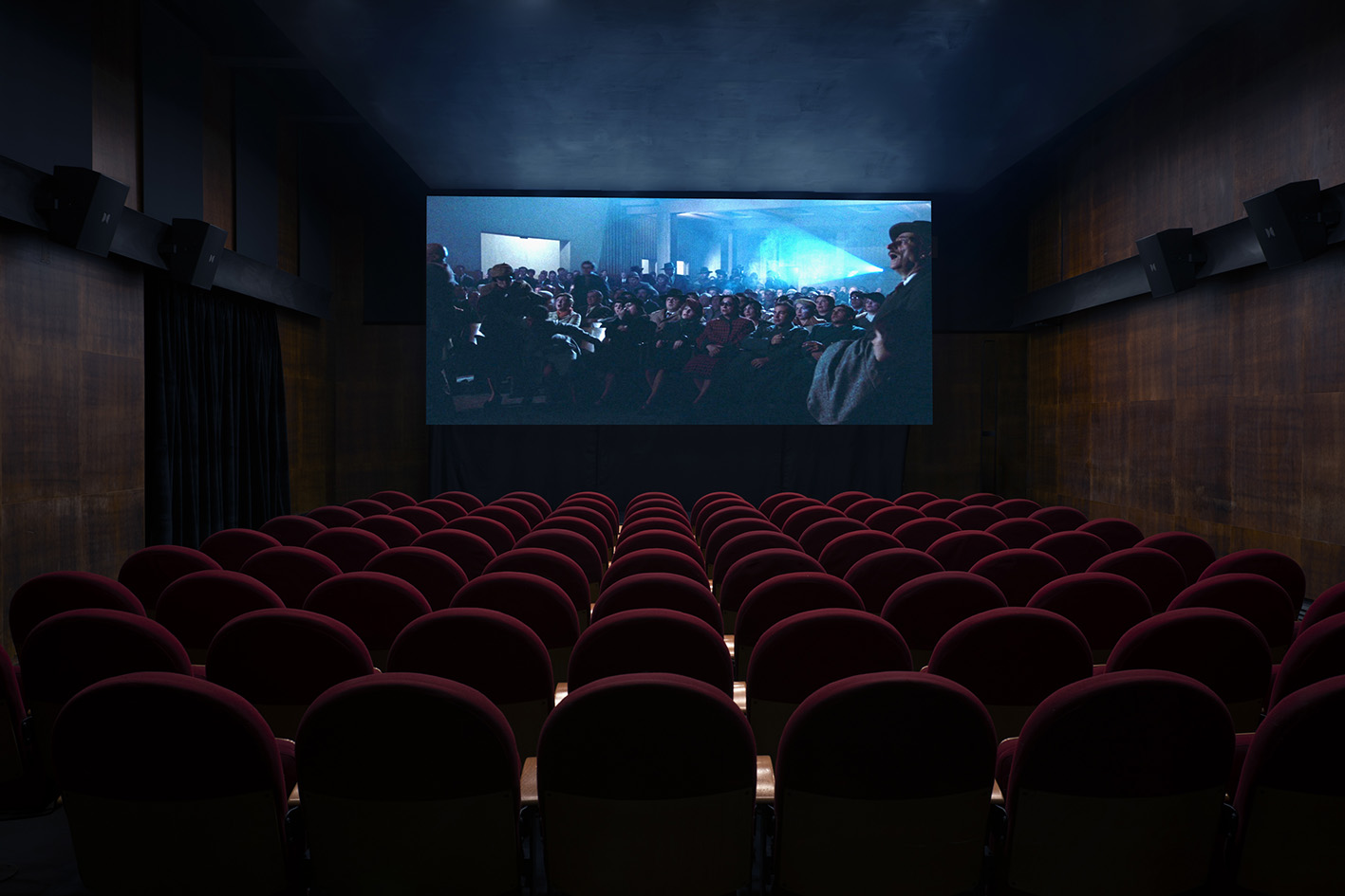 Η αίθουσα κινηματογράφου στο MACRO