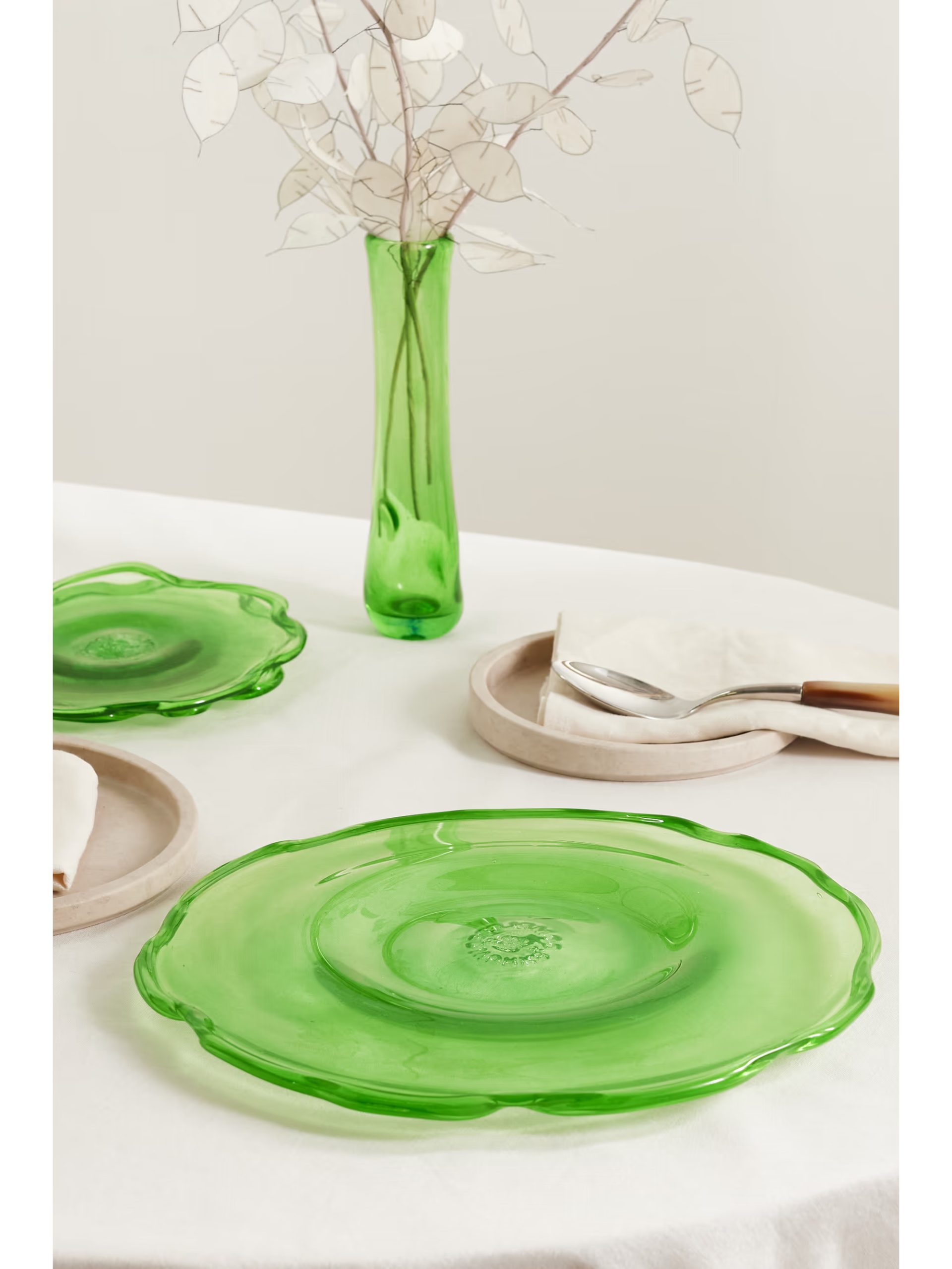 Πιατέλα για φρούτα και ορεκτικά από ανακυκλωμένο γυαλί