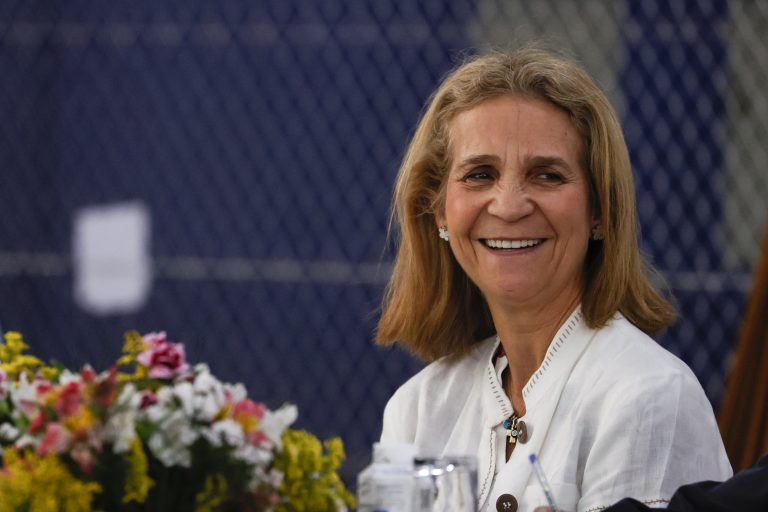 H ινφάντα Elena της Ισπανίας παρευρίσκεται σε εκδήλωση με το Real Madrid Foundation στο Σάου Πάουλο, 20 Σεπτεμβρίου 2023