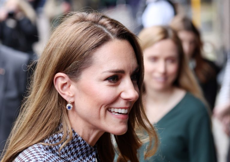 H Kate Middleton κατά την επίσκεψή της στο Anna Freud National Centre for Children and Families στο Λονδίνο, 27 Νοεμβρίου 2025