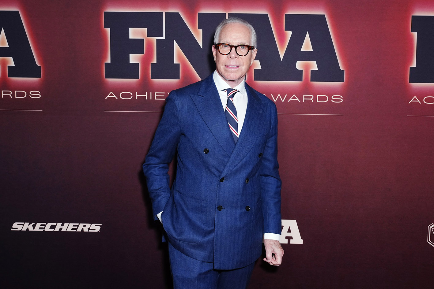 O Tommy Hilfiger στην εκδήλωση Footwear News Achievement Awards που πραγματοποιήθηκε στο Cipriani 25 Broadway στις 3 Δεκεμβρίου 2025 στη Νέα Υόρκη.