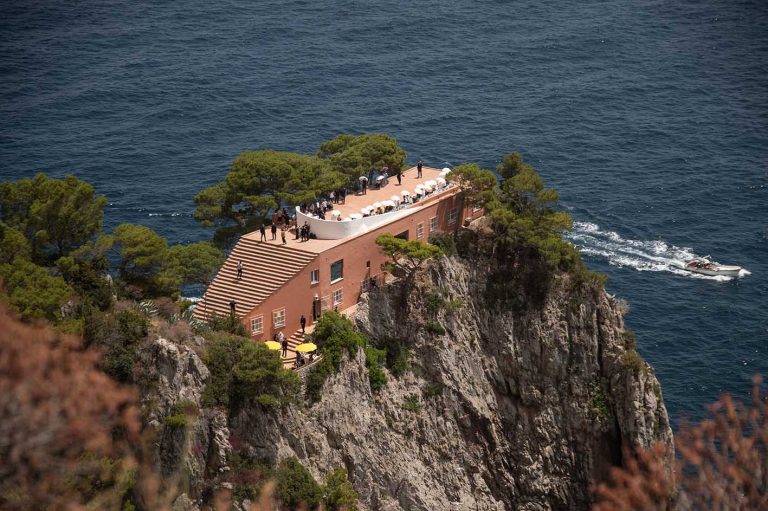 Η βίλα Curzio Malaparte.