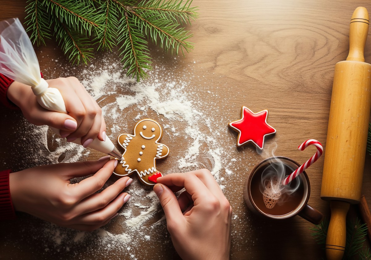 Χριστουγεννιάτικα παιδικά μπισκότα