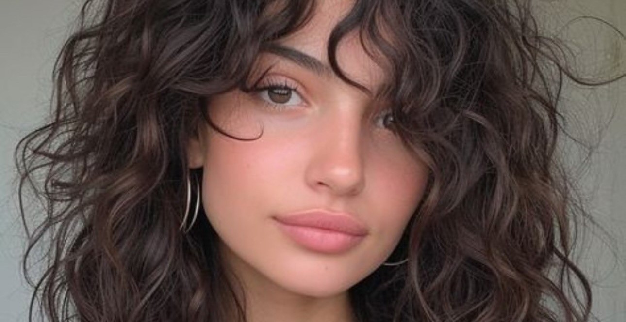 Shag σγουρά μαλλιά με φιλάρισμα