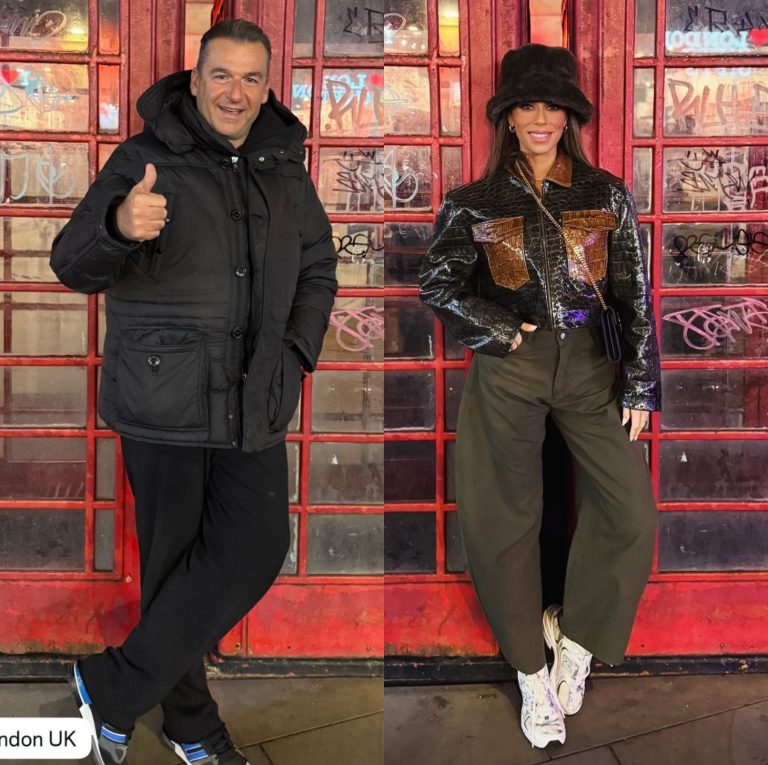 Λιάγκας και Αντωνά σε απόδραση στο Λονδίνο