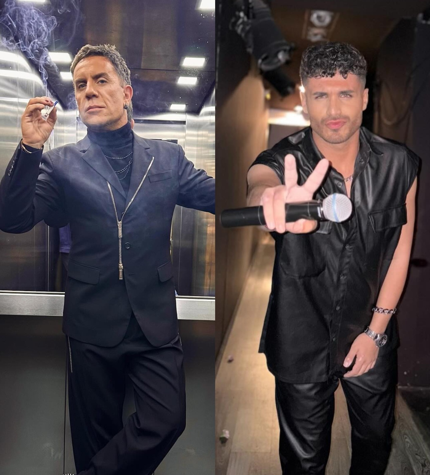 Ο Μαζωνάκης με τον 22χρονο Stef που τον κατήγγειλε