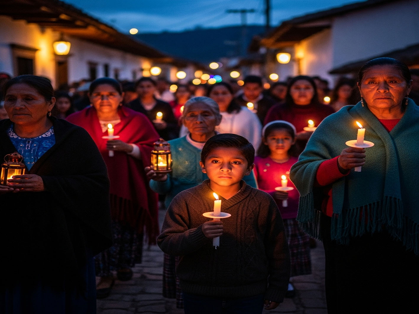 Η γιορτή posadas στο Μέξικο