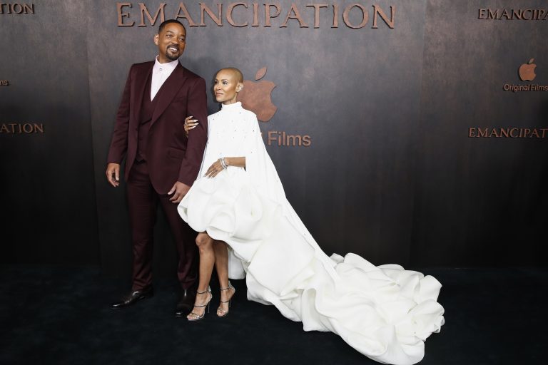 O Will Smith και η Jada Pinkett Smith στην πρεμιέρα του "Emancipation" στο Regency Village Theatre του Λος Άντζελες, 30 Νοεμβρίου 2022