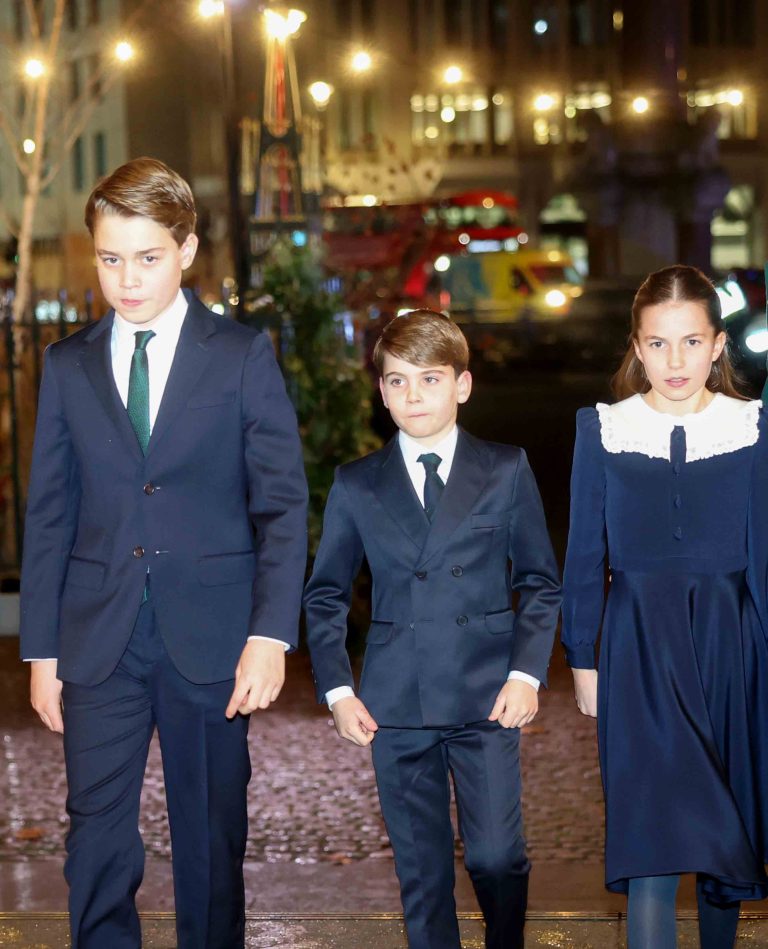 Οι πρίγκιπες George και Louis και η πριγκίπισσα Charlotte