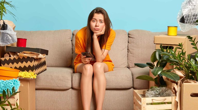 Λυπημένη γυναίκα