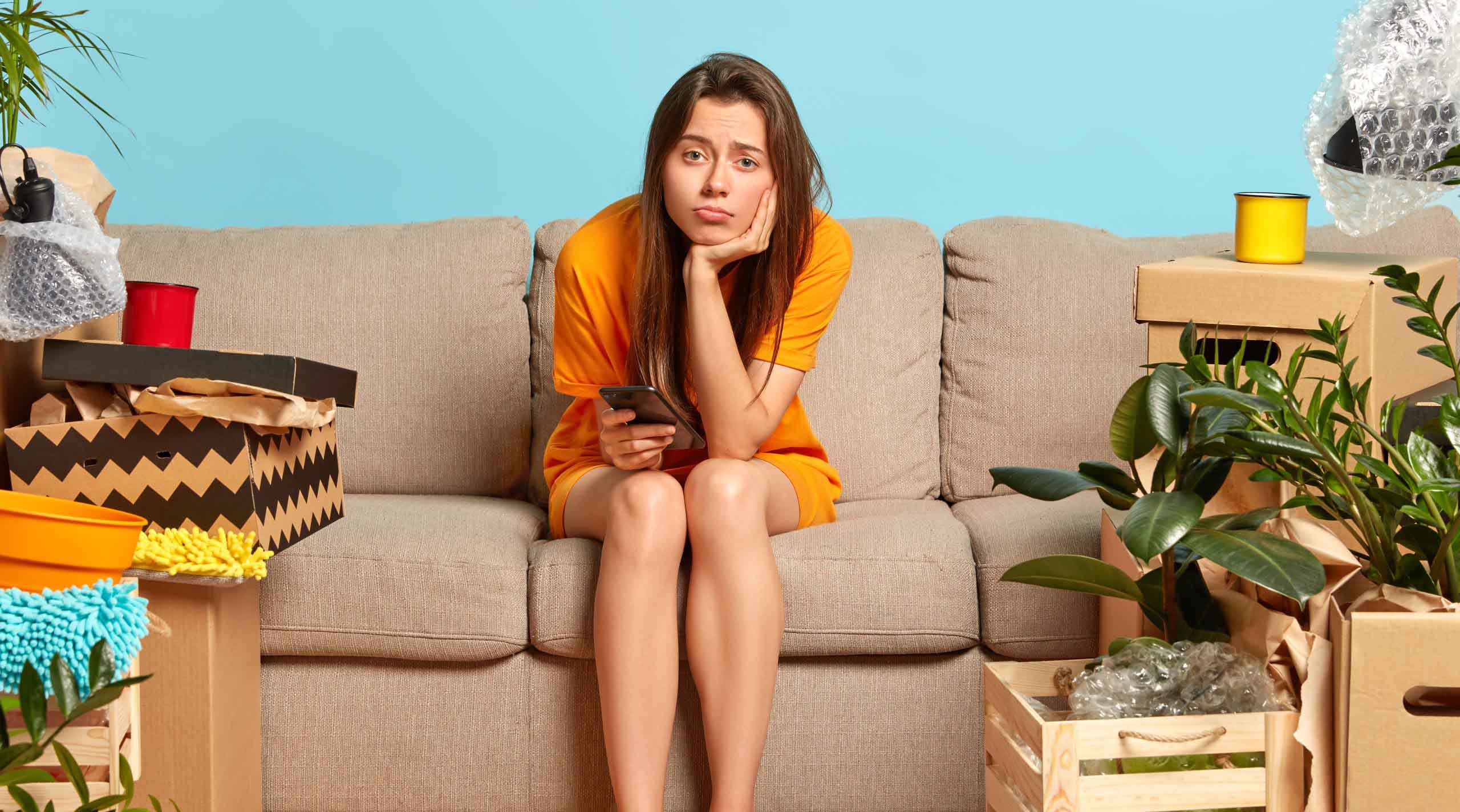 Λυπημένη γυναίκα