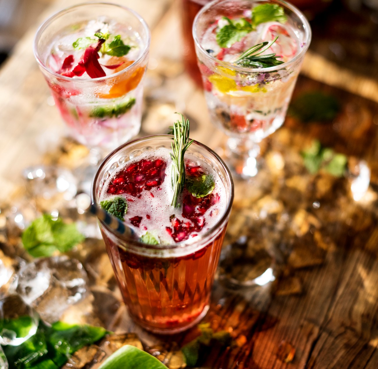 Χριστουγεννιάτικα cocktails με ρόδι