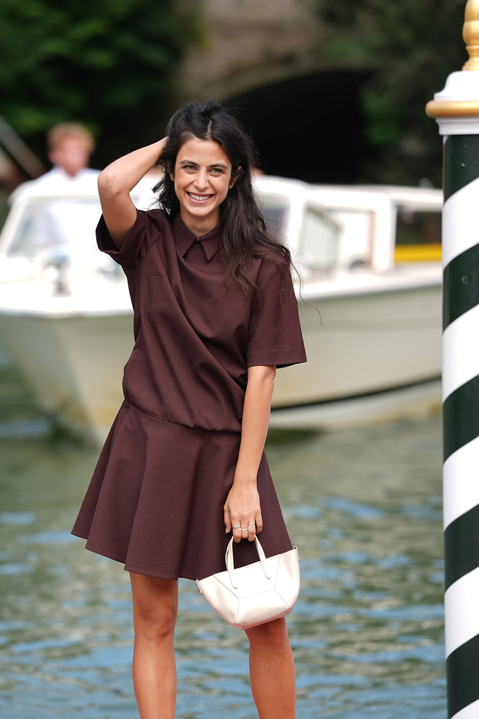 H Fotini Peluso στο 82ο Κινηματογραφικό Φεστιβά στης Βενετίας, στις 30 Αυγούστου 2025. 