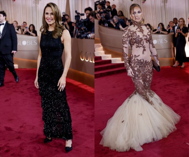 H Jennifer Garner και η Jennifer Lopez στις Χρυσές Σφαίρες, 11 Ιανουαρίου 2026
