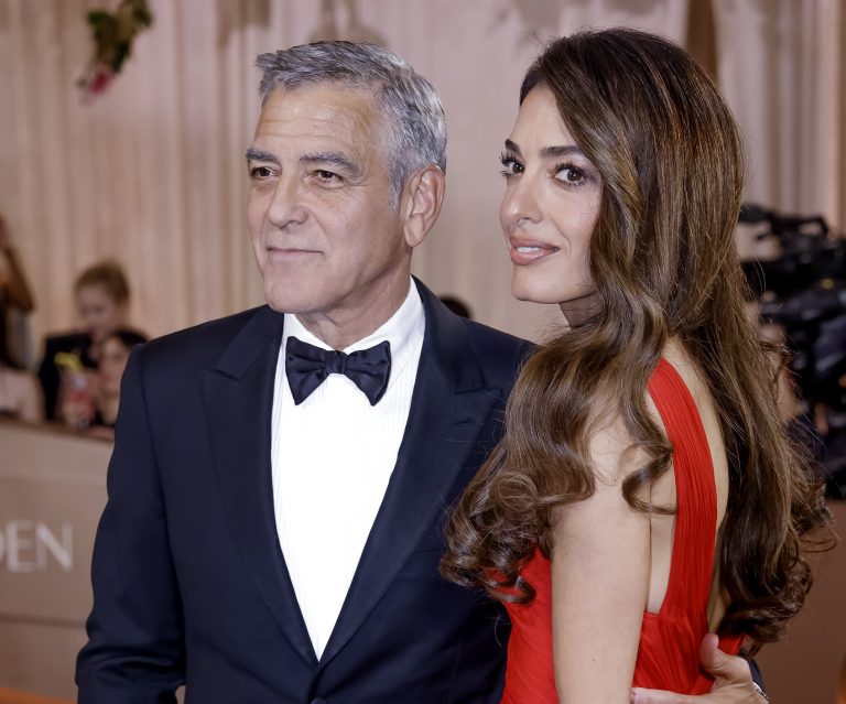 O George Clooney και η Amal στην 83η τελετή για τις Χρυσές Σφαίρες στο Beverly Hilton Hotel, 11 Ιανουαρίου 2026