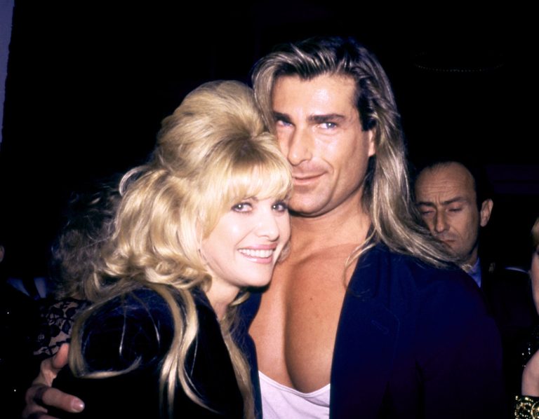 H Ivana Trumpκαι ο Ιταλός ηθοποιός και μοντέλο Fabio Lanzoni στη Νέα Υόρκη, στις 6 Νοεμβρίου 1992.