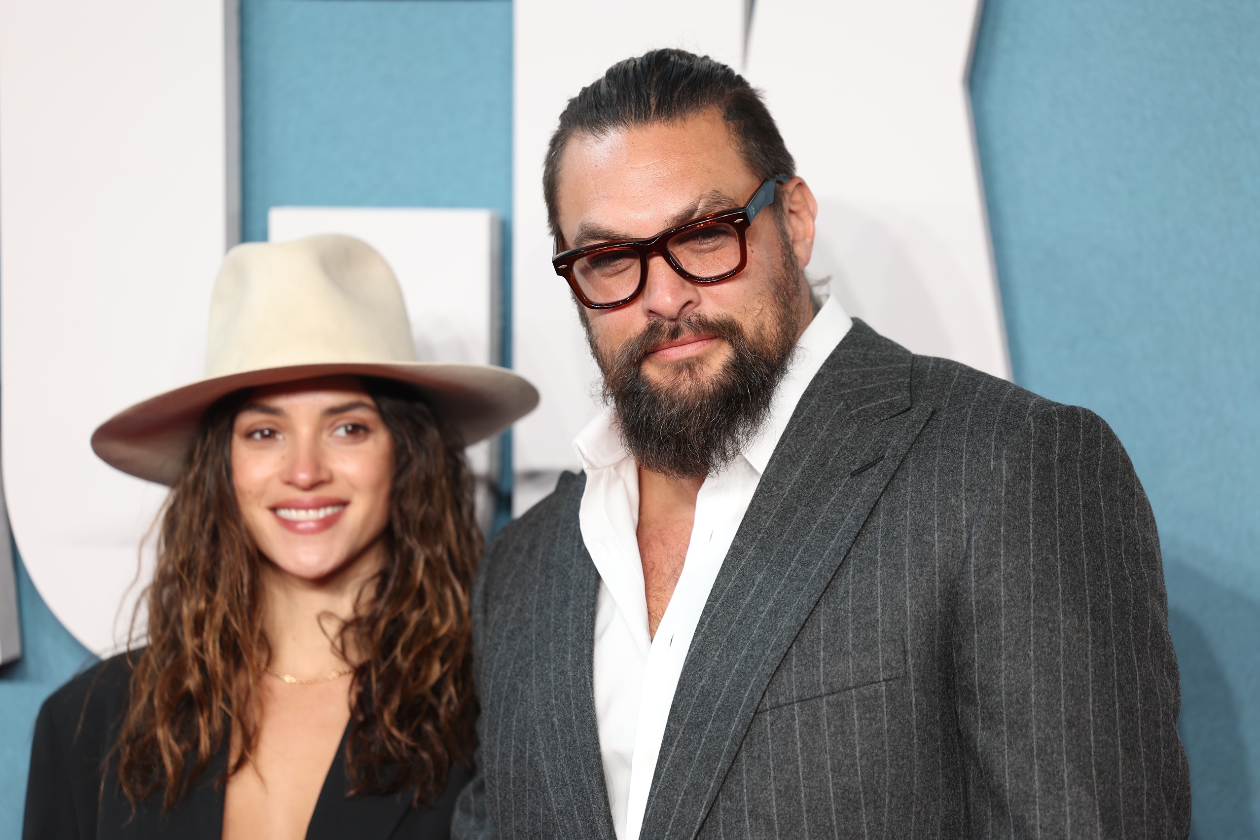 O Jason Momoa και η Adria Arjona στην ειδική προβολή στη Βρετανία της ταινίας "Black Bag" στο Curzon Mayfair, 11 Μαρτίου 2025
