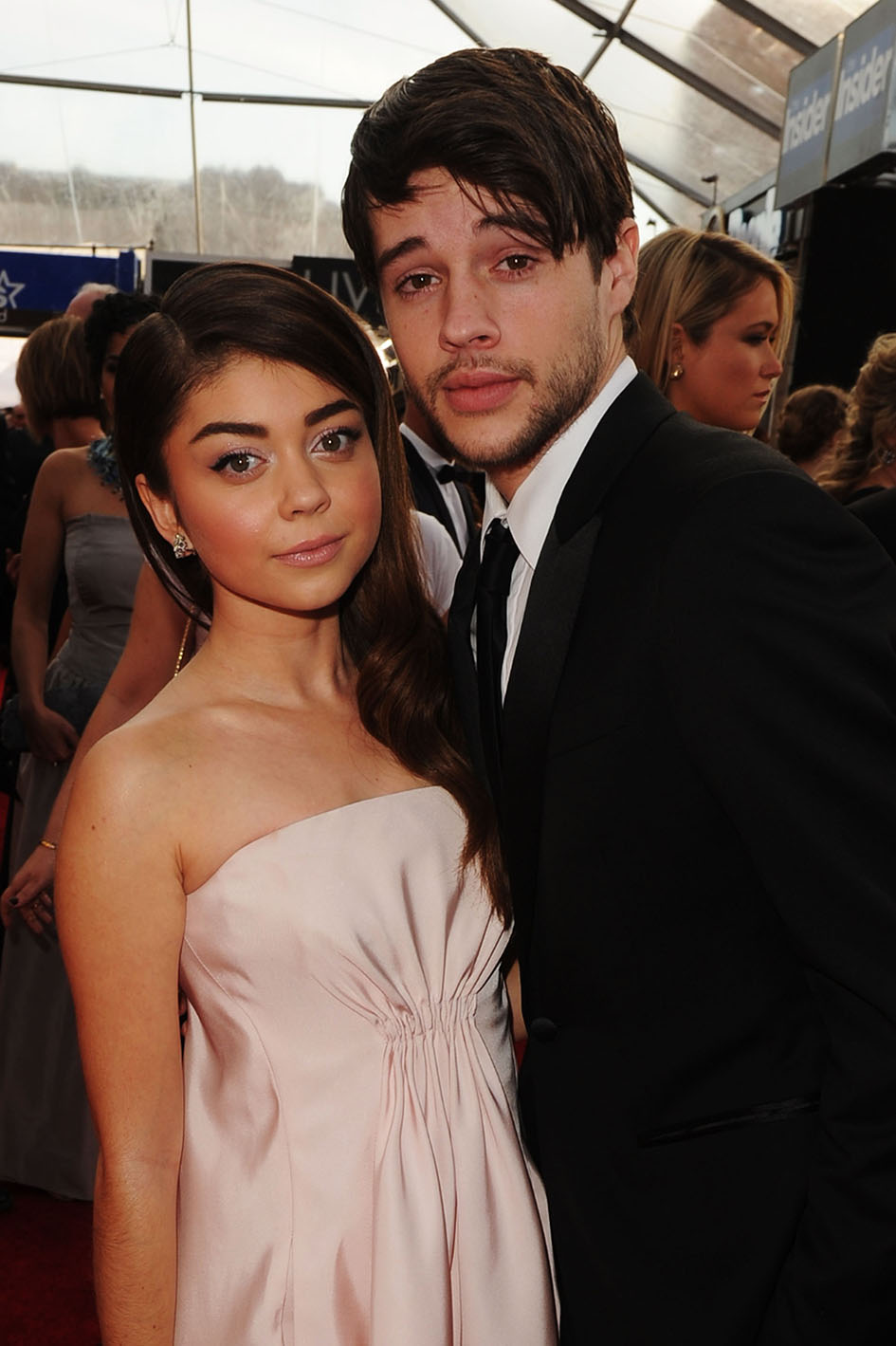Ο Matt Prokop και πρώην σύντροφός του Sarah Hyland στα 20α Annual Screen Actors Guild Awards στις 18 Ιανουαρίου 2014 στο Λος Άντζελες της Καλιφόρνια.