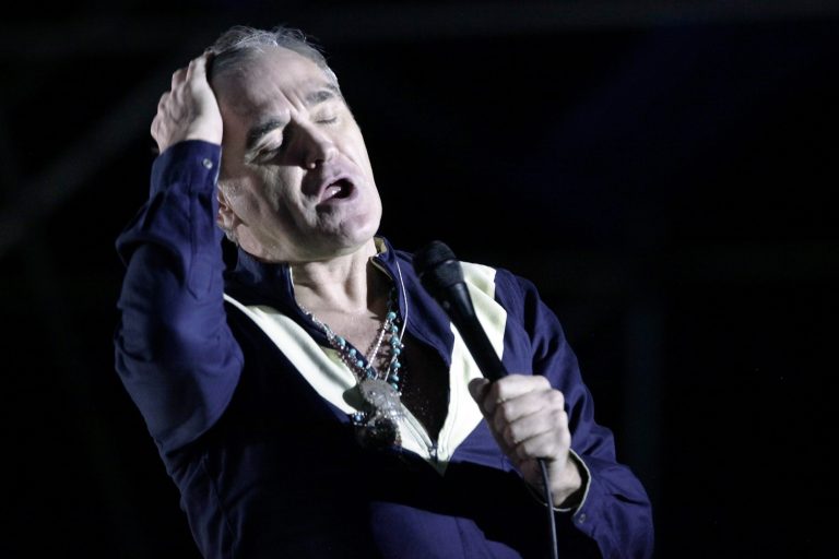 O Morrissey στη διάρκεια του Primavera Fauna 2015 Music Festival στο Σαντιάγο ντε Τσίλε της Χιλής, 14 Νοεμβρίου 2015