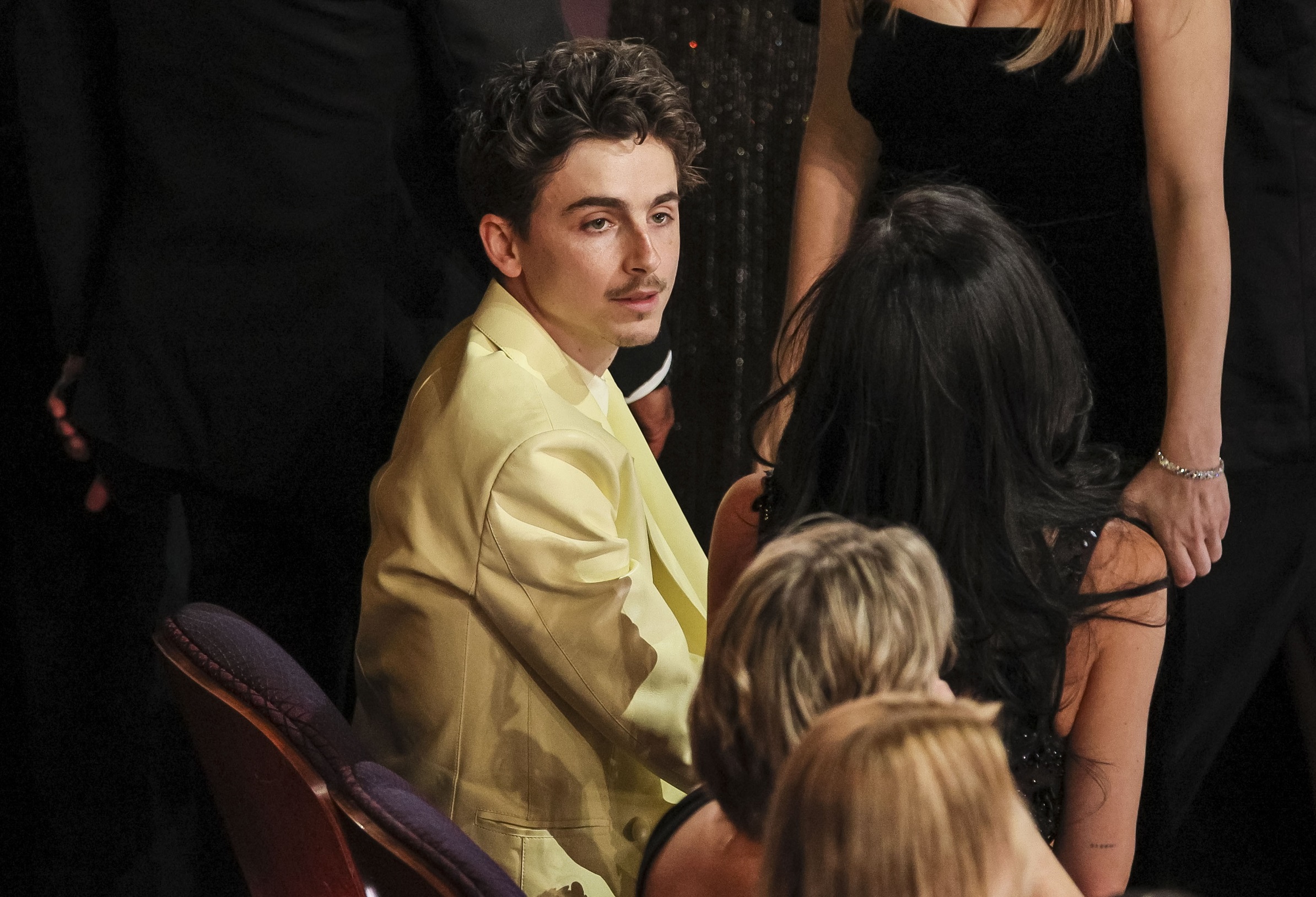 O Timothee Chalamet με την Kylie Jenner στα 97α Όσκαρ στο Dolby Theatre του Χόλιγουντ, 2 Μαρτίου 2025