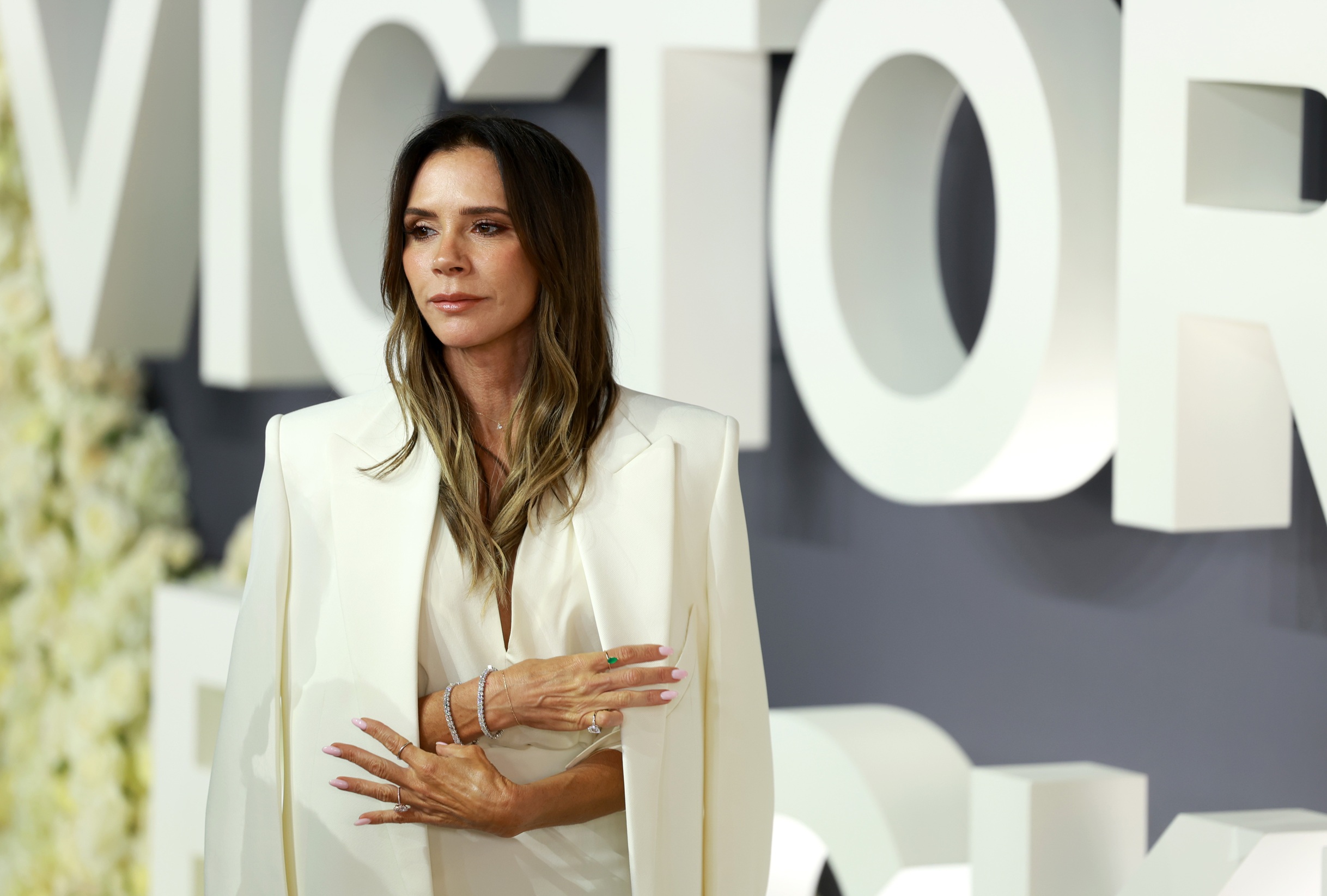 H Victoria Beckham στην παγκόσμια πρεμιέρα της σειράς ντοκιμαντέρ "Victoria Beckham" στο Λονδίνο, 8 Οκτωβρίου 2025