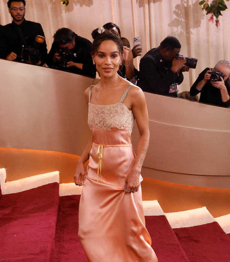 H Zoe Kravitz φτάνει στα 83α Golden Globes awards στο ξενοδοχείο Beverly Hilton, την Κυριακή 11 Ιανουαρίου 2026.