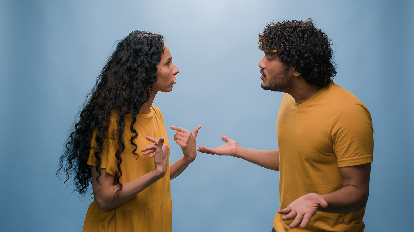 Ζευγάρι μαλώνει