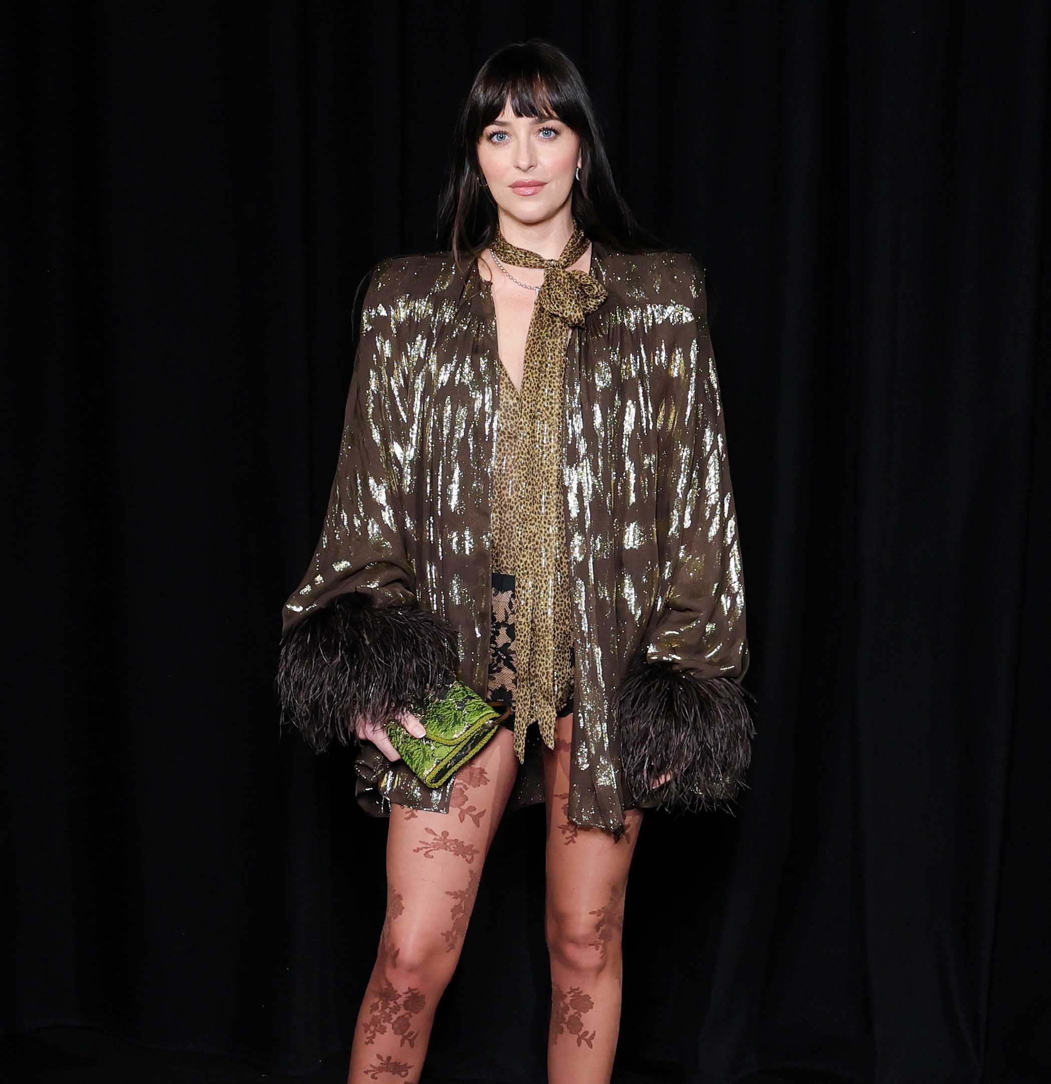 H Dakota Johnson στην επίδειξη μόδας Valentino Haute Couture Week Άνοιξη/Καλοκαίρι 2026 στο πλαίσιο της Εβδομάδας Μόδας στο Παρίσι, στις 28 Ιανουαρίου 2026.