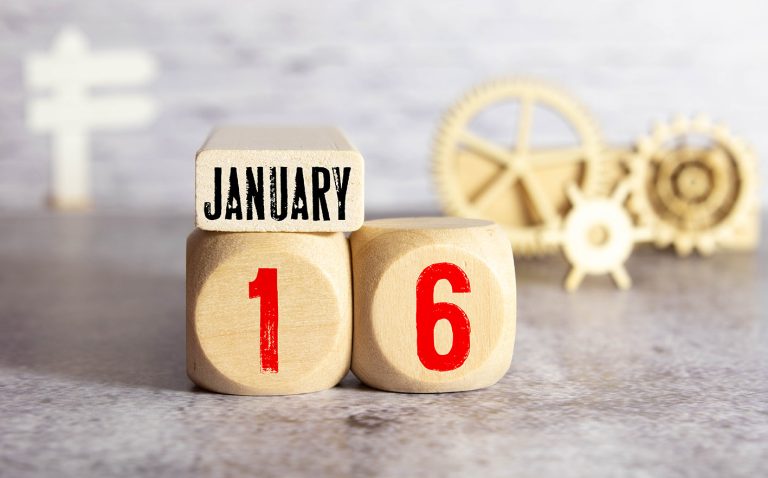 Ημερολόγιο Ιανουάριος 16
