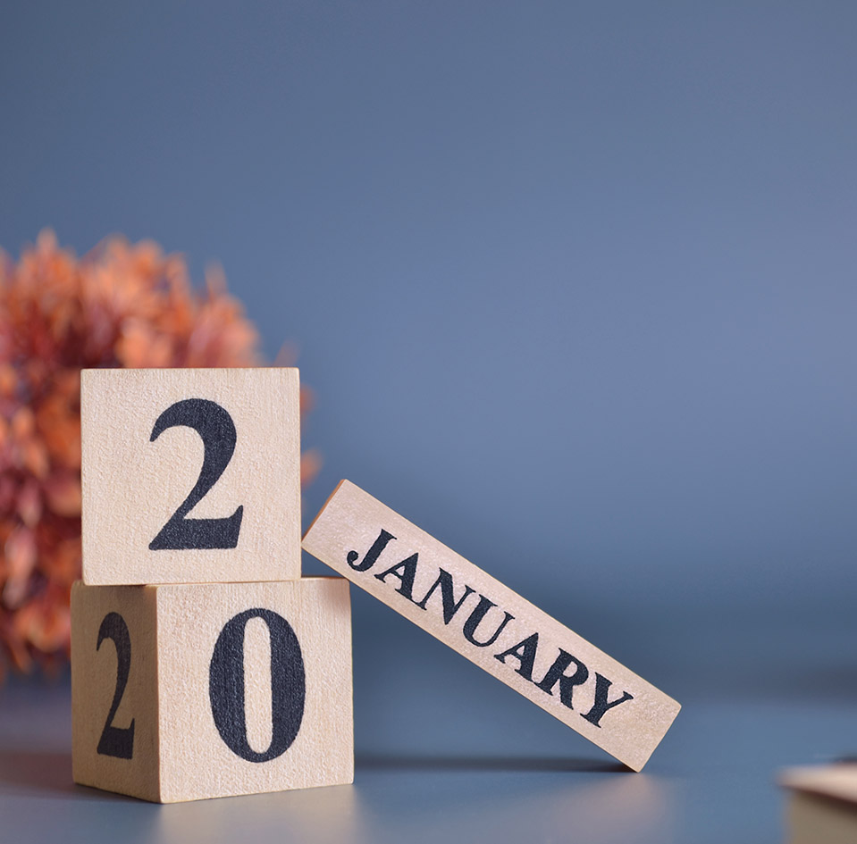 Ημερολόγιο Ιανουάριος 20