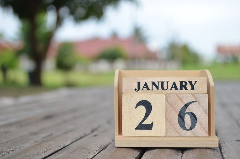 Ημερολόγιο Ιανουάριος 26