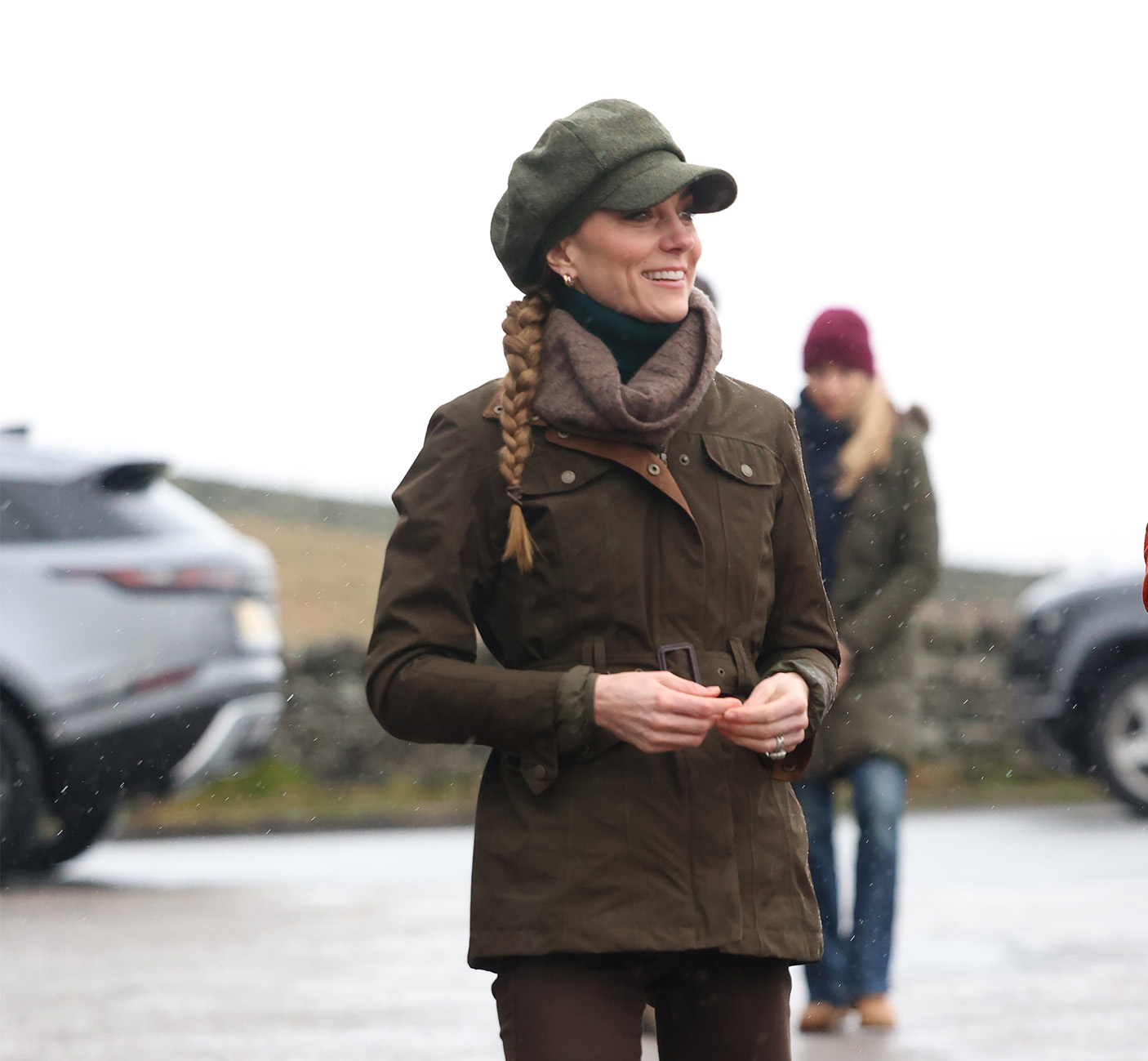 H Kate Middleton συμμετέχει στο Mind Over Mountains, ένα φιλανθρωπικό ίδρυμα που προσφέρει επαγγελματική υποστήριξη ψυχικής υγείας μέσω θεραπευτικών εμπειριών σε εξωτερικούς χώρους, για μια υποστηριζόμενη βόλτα ευεξίας στο Εθνικό Πάρκο Peak District στις 27 Ιανουαρίου 2026 κοντά στο Curbar της Αγγλίας.