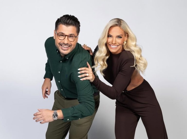 Η Ιωάννα Μαλέσκου και ο Λάμπρος Κωνσταντάρας μαζί στην εκπομπή τους