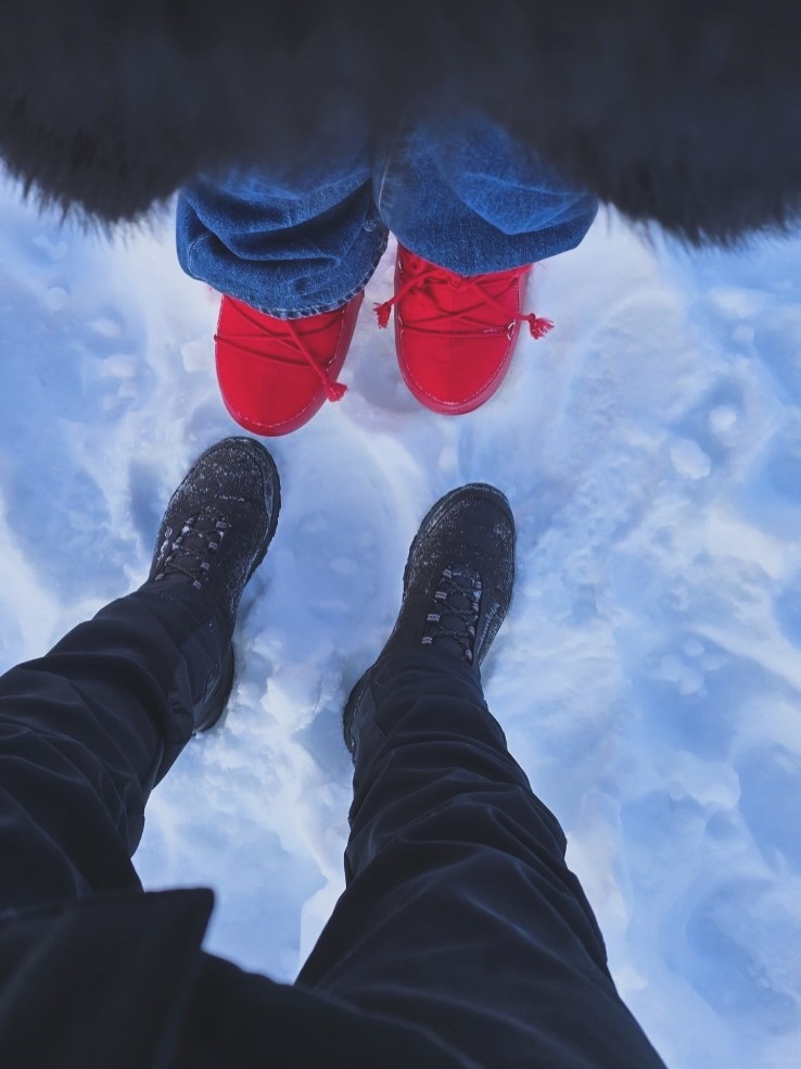 Η Μαρία Κορινθίου και ο φίλος της Καραθανάσης στους Δολομίτες