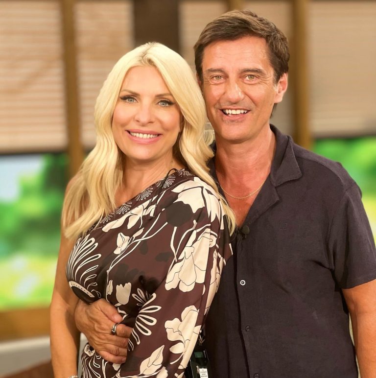 Ελένη Μενεγάκη με Θοδωρή Κουτσογιαννόπουλο