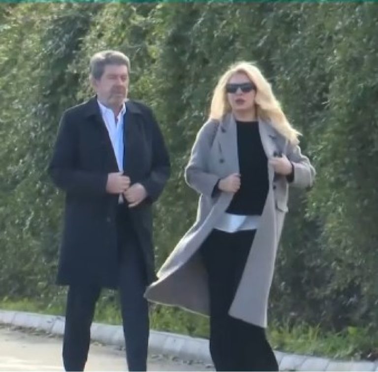 Μενεγάκη και Λάτσιος στην κηδεία του Γιώργου Παπαδάκη