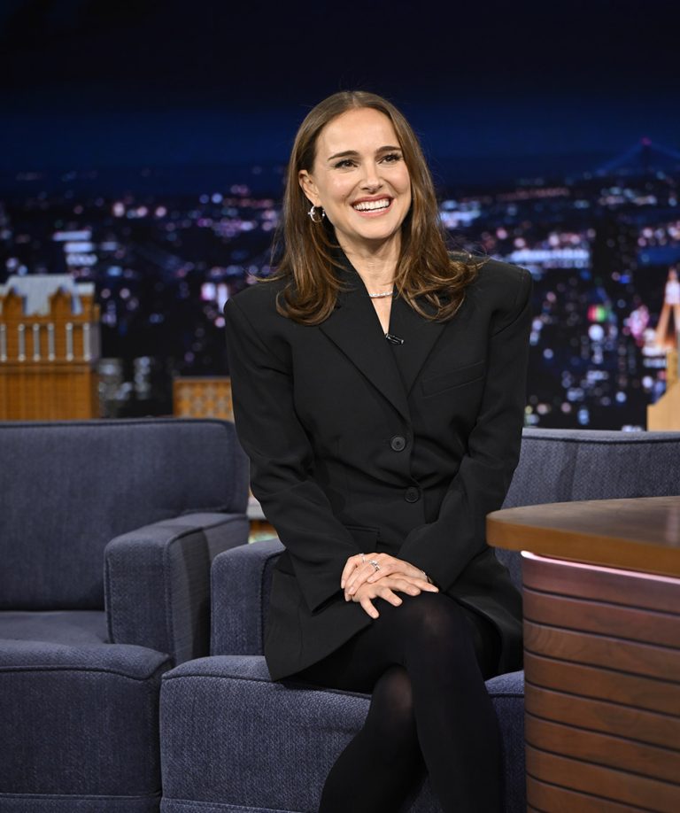 H Natalie Portman κατά τη διάρκεια συνέντευξης στο The Tonight Show Starring Jimmy Fallon, την Τετάρτη, 21 Ιανουαρίου 2026.