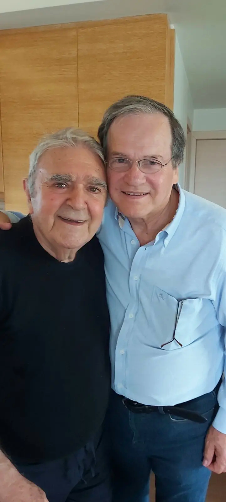 Ο Πασχάλης Τερζής με τον Χρήστο Νικολόπουλο