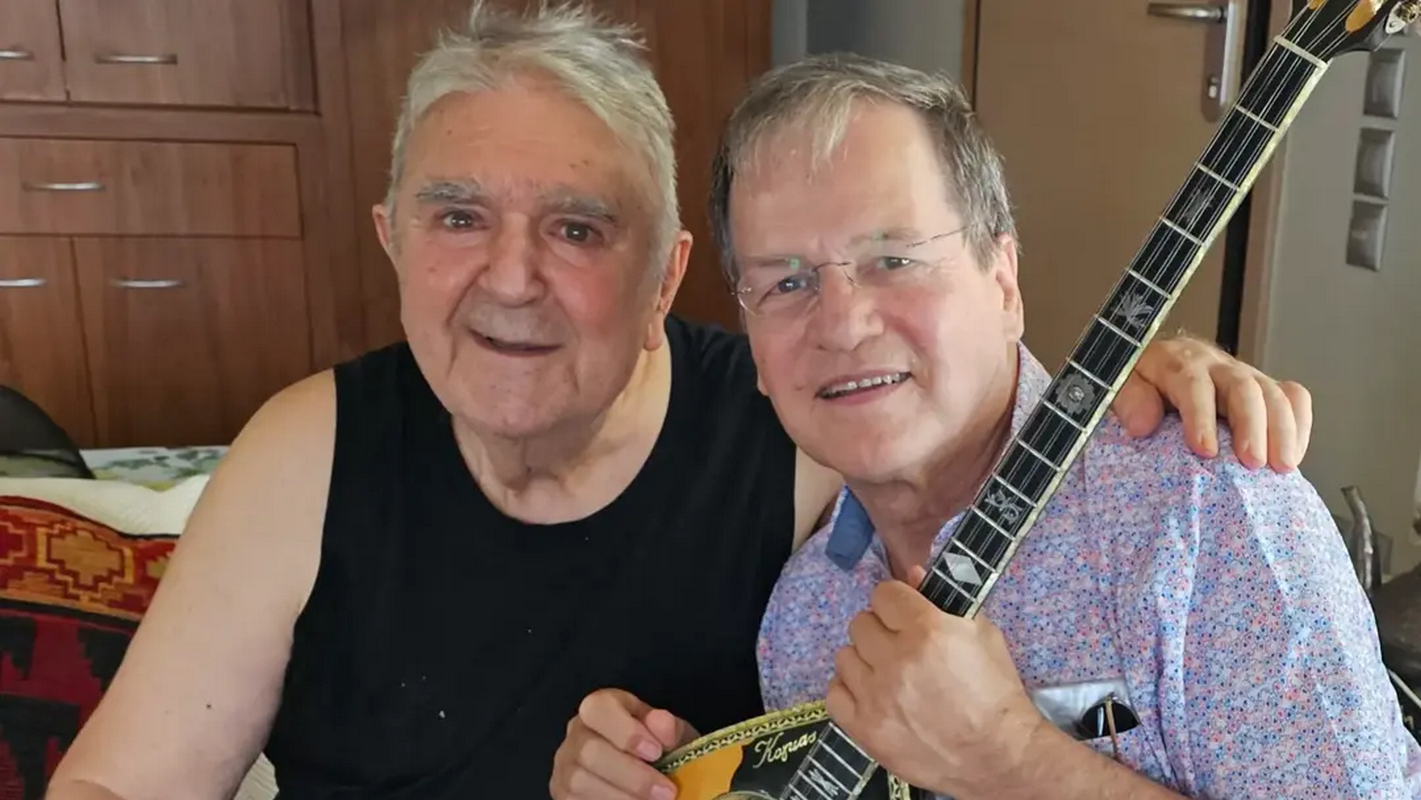 Ο Πασχάλης Τερζής με τον Χρήστο Νικολόπουλο