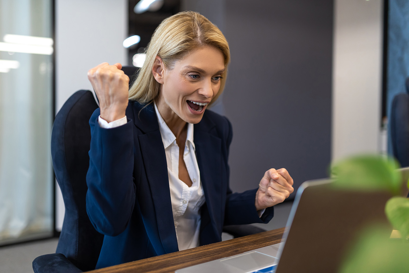 Γυναίκα επιτυχία επαγγελματική